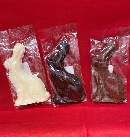 Easter Bunny - Solid Chocolate -  3oz.