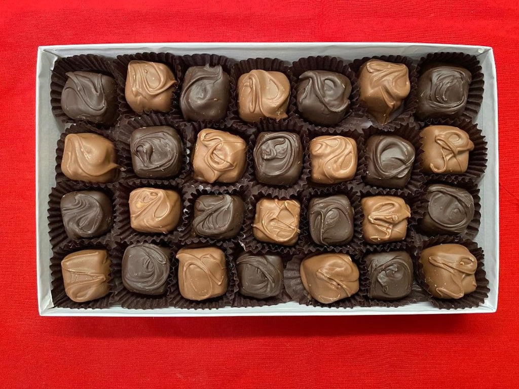 Chocolate Covered Caramels -1 Pound Box
